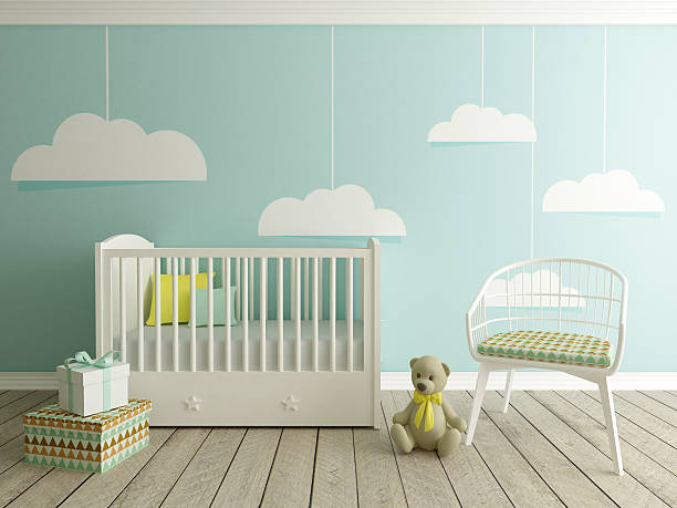 Papel de parede para quarto de bebe
